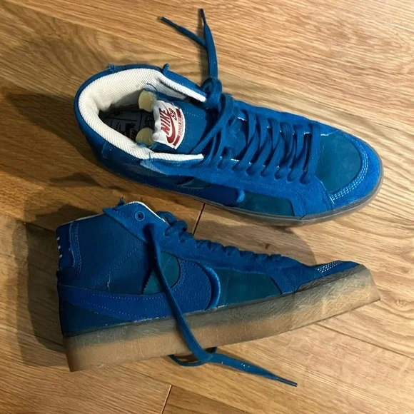 Nike SB Zoom Blazer Mid size 9M/10.5W teal gum - Picture 1 of 7